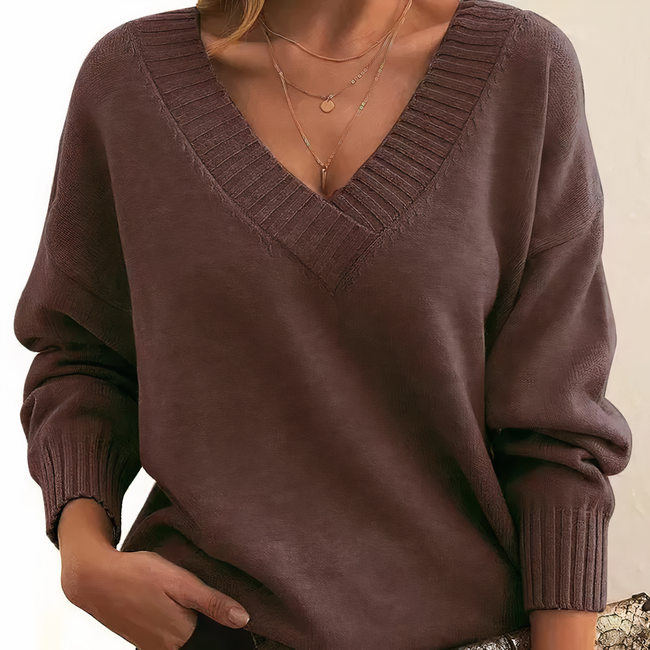 Autunno – Elegante Maglione in Cashmere