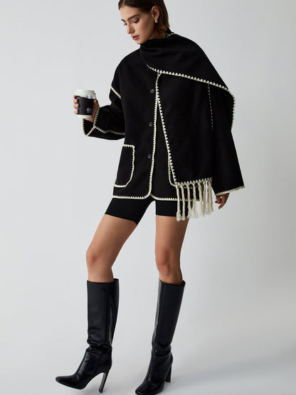 Elodie – Giacca con Sciarpa