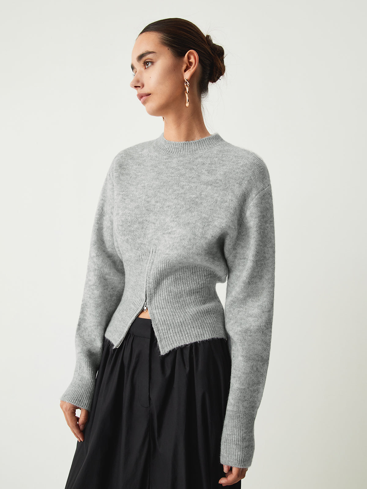Svenja – Mezza-Zip Pullover