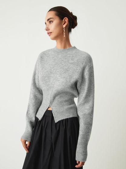Svenja – Mezza-Zip Pullover