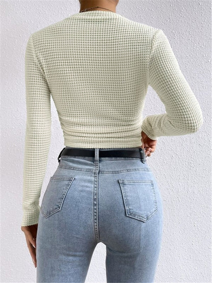 Tessa – Maglia Slim a Coste