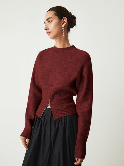 Svenja – Mezza-Zip Pullover