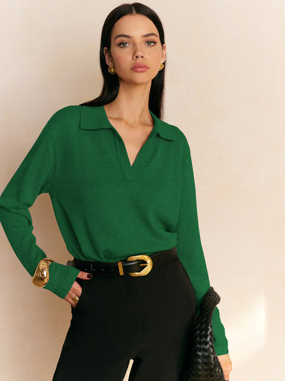 Fiona – Pullover con collo casual