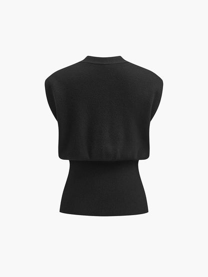 Annalena – V-Ausschnitt con Bottoni Strickweste