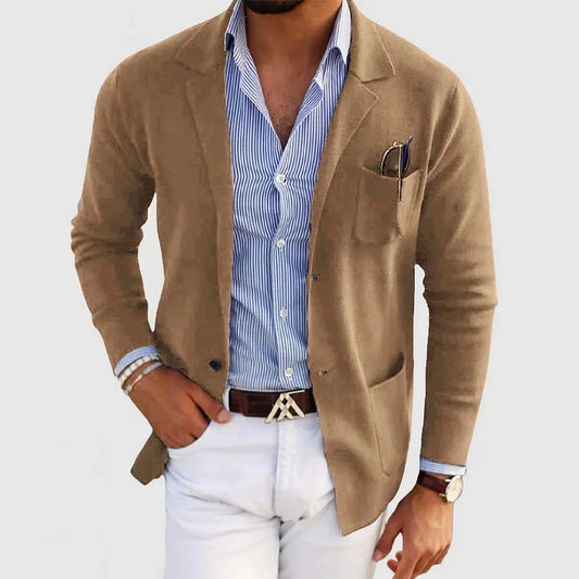 Victor - Giacca Tricot Eleganza Versatile