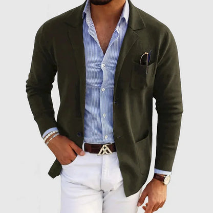 Victor - Giacca Tricot Eleganza Versatile