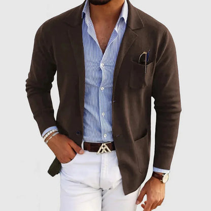 Victor - Giacca Tricot Eleganza Versatile