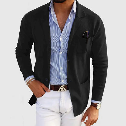 Victor - Giacca Tricot Eleganza Versatile