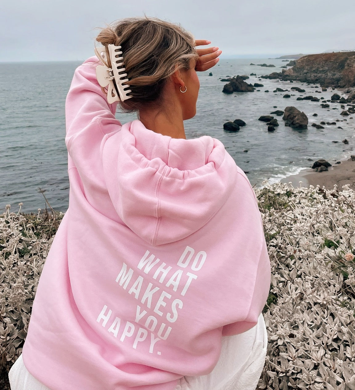 Jasmin – Felpa con cappuccio trendy con stampa