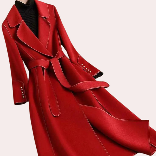 Izabela - Elegante cappotto lungo da donna