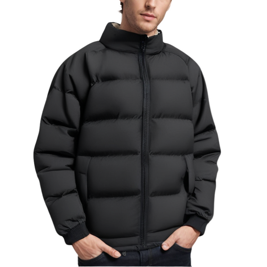 Calvin – Giacca Puffer da Uomo con Fodera in Fleece