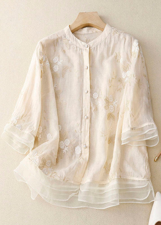 Elaine - Blusa Ricamata Versatile