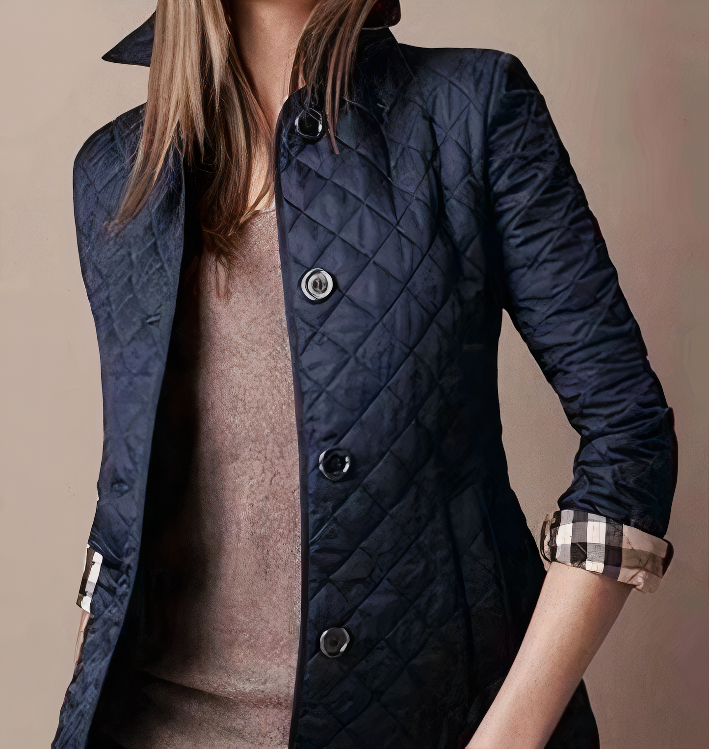 Evelyn – Giacca di seta e cotone donna