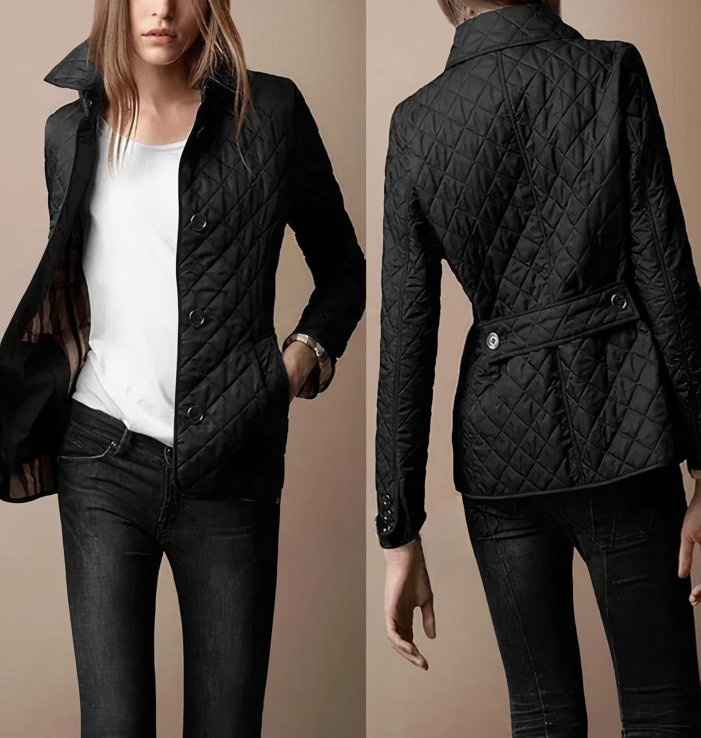 Evelyn – Giacca di seta e cotone donna
