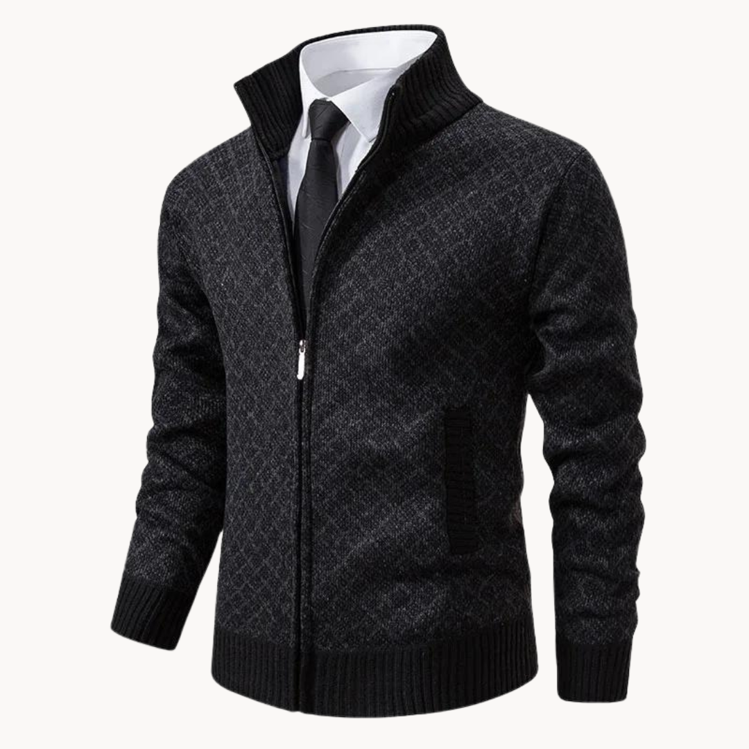 Julien – Collo alto Jacquard Maglia