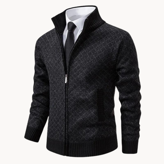 Julien – Collo alto Jacquard Maglia