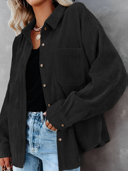 Filena - Giacca in Corduroy con Bottoni