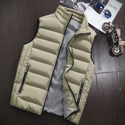 Gilet Imbottito e Impermeabile da Uomo - Stile e Funzionalità