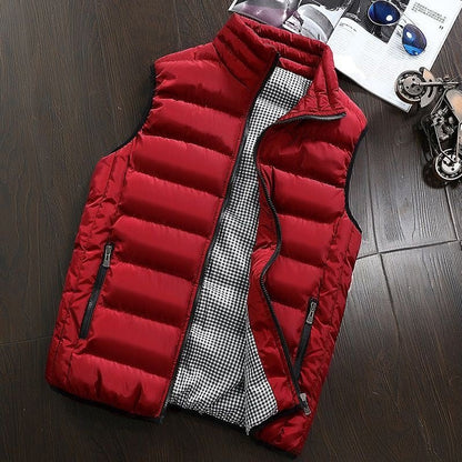 Gilet Imbottito e Impermeabile da Uomo - Stile e Funzionalità