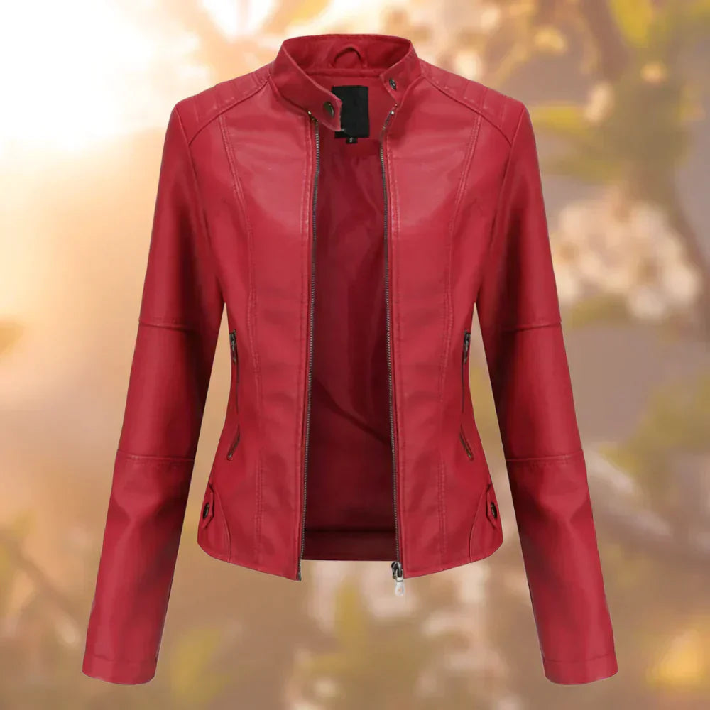 Halle – Giacca in pelle donna