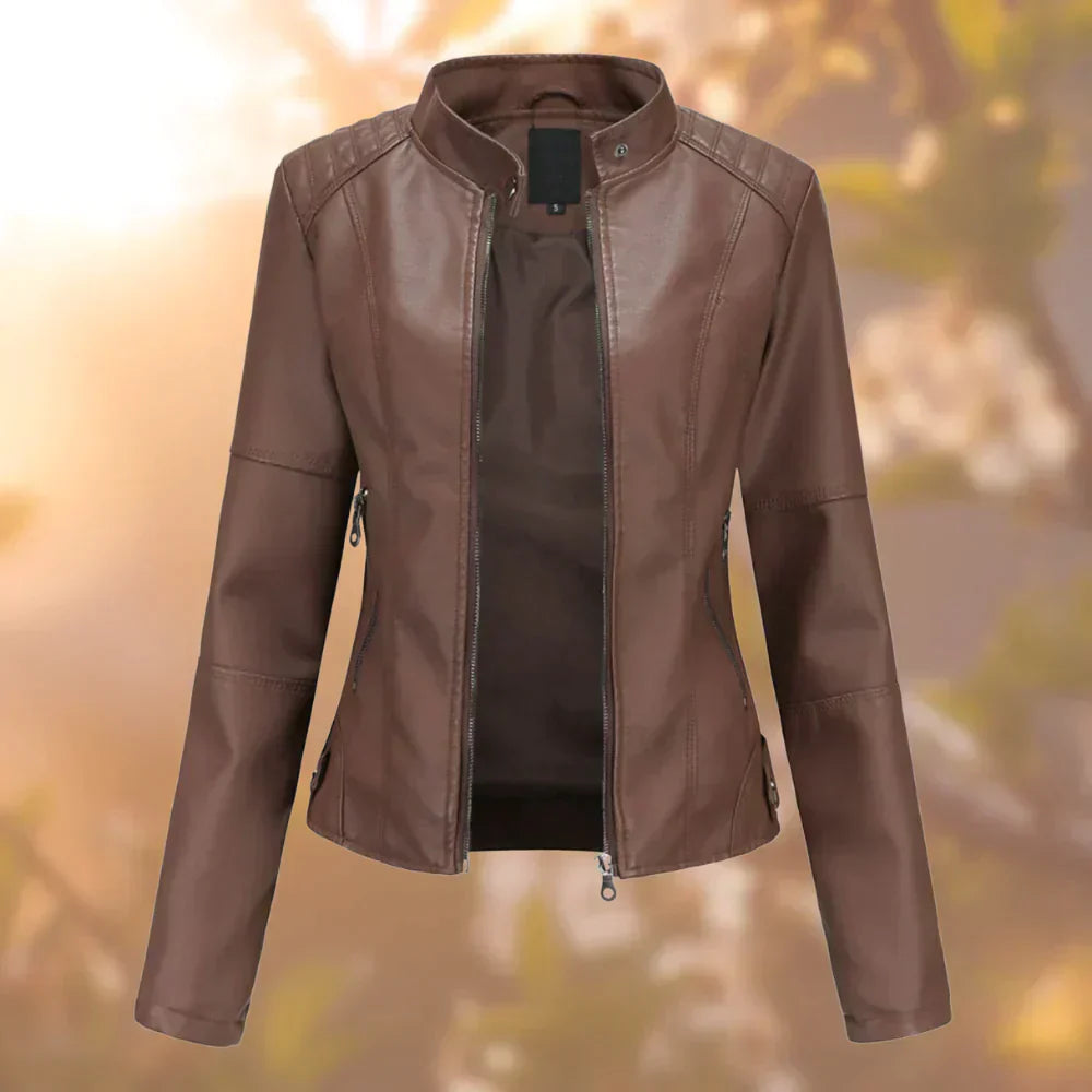 Halle – Giacca in pelle donna