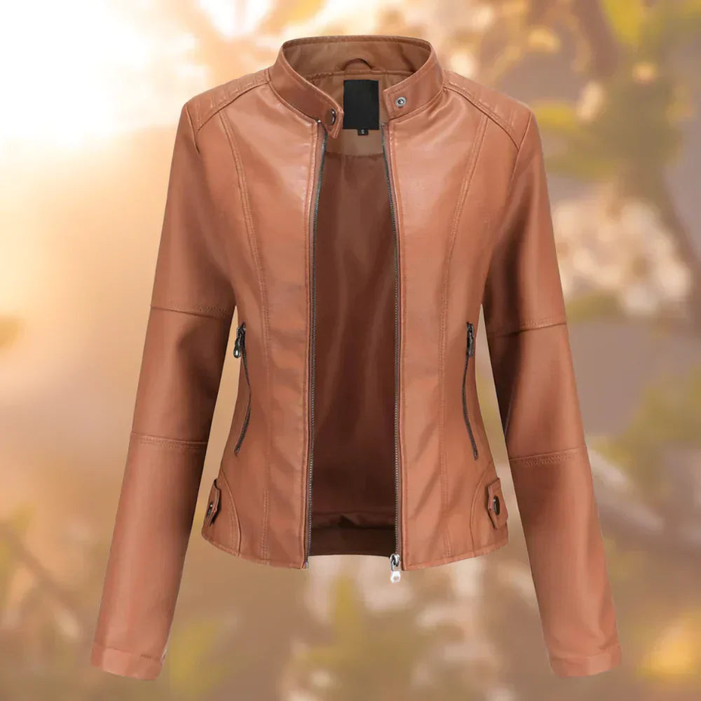 Halle – Giacca in pelle donna