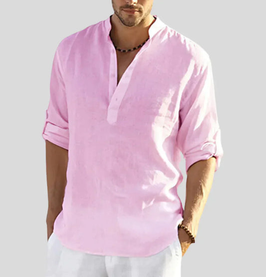 John – Camicia di lino per uomo
