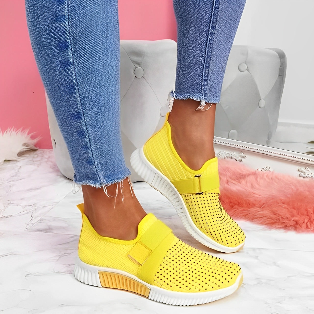 Christiana - Scarpe Slip-On Comode per Donne