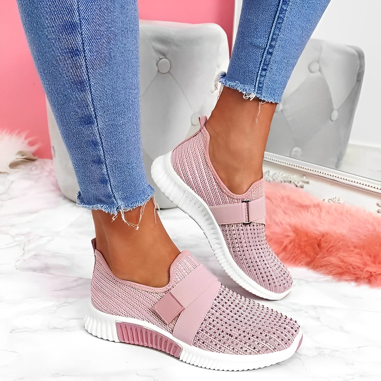 Christiana - Scarpe Slip-On Comode per Donne