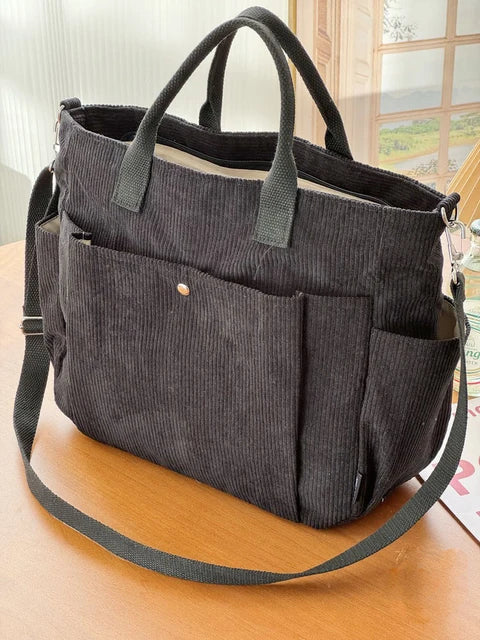 Olivia - Borsa a Spalla con Coulisse Neutrale