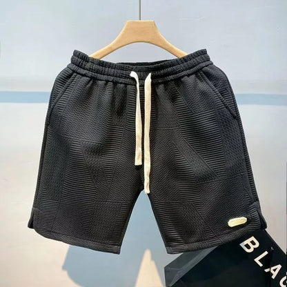 Carl – Shorts uomo motivo spina di pesce