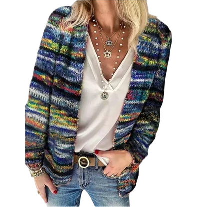 Margaux - Giacca a maglia colorata e alla moda