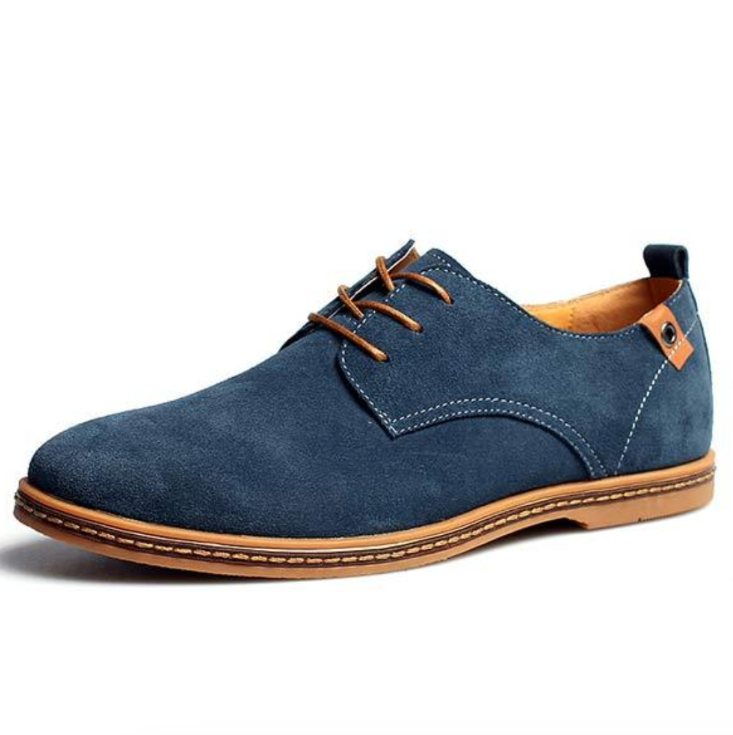 Maximo – Eleganza Classica in Pelle Scamosciata