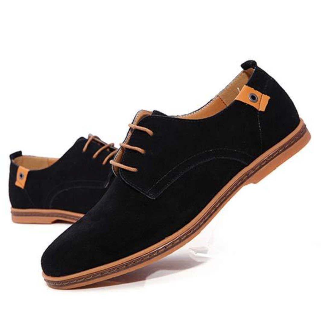 Maximo – Eleganza Classica in Pelle Scamosciata