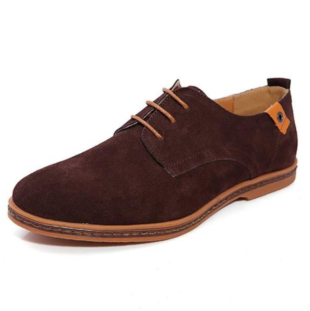 Maximo – Eleganza Classica in Pelle Scamosciata