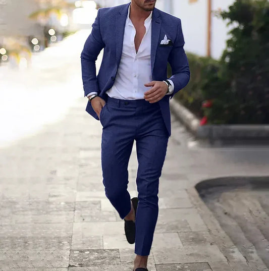 Mikael - Completo Blazer & Pantaloni Versatile per uno Stile Moderno