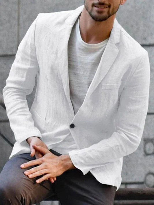 Mario - Il Blazer Moderno in Lino