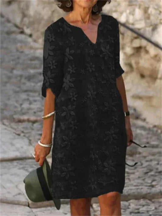 Malou - Abito Floreale Leggero per Giornate di Sole