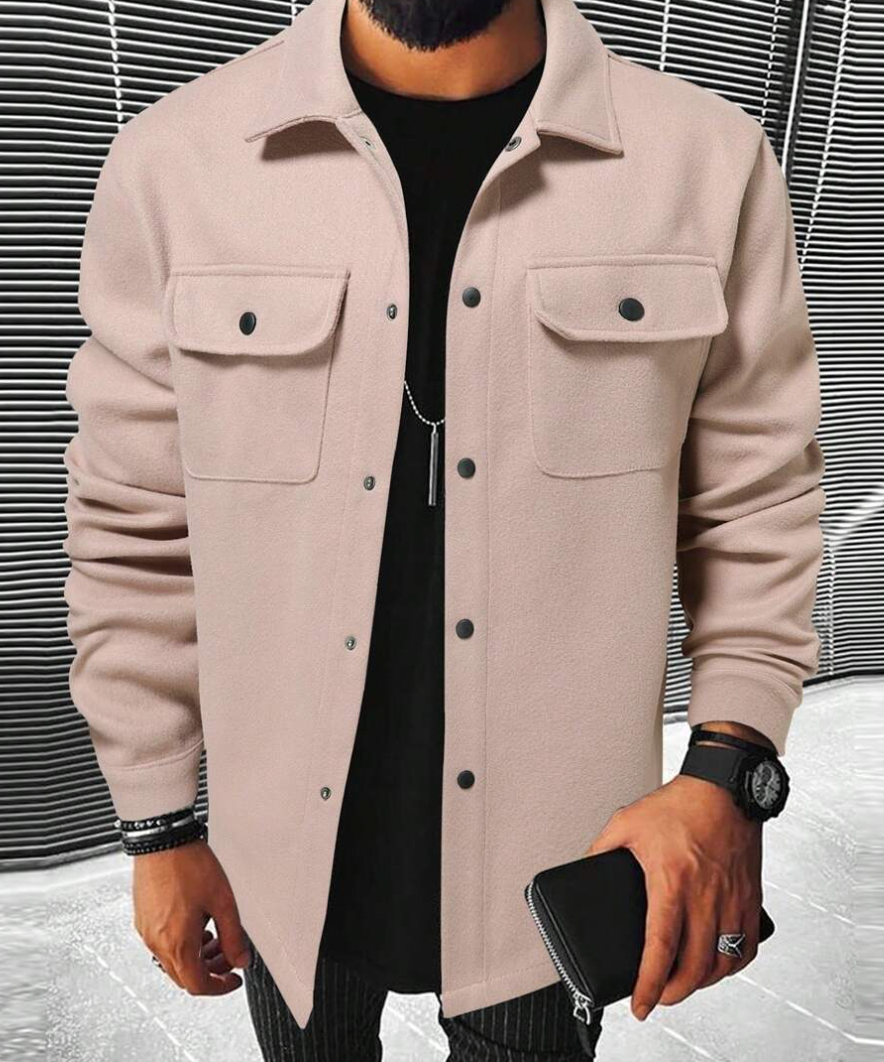 Finn – Camicia con Bottoni per Uomini