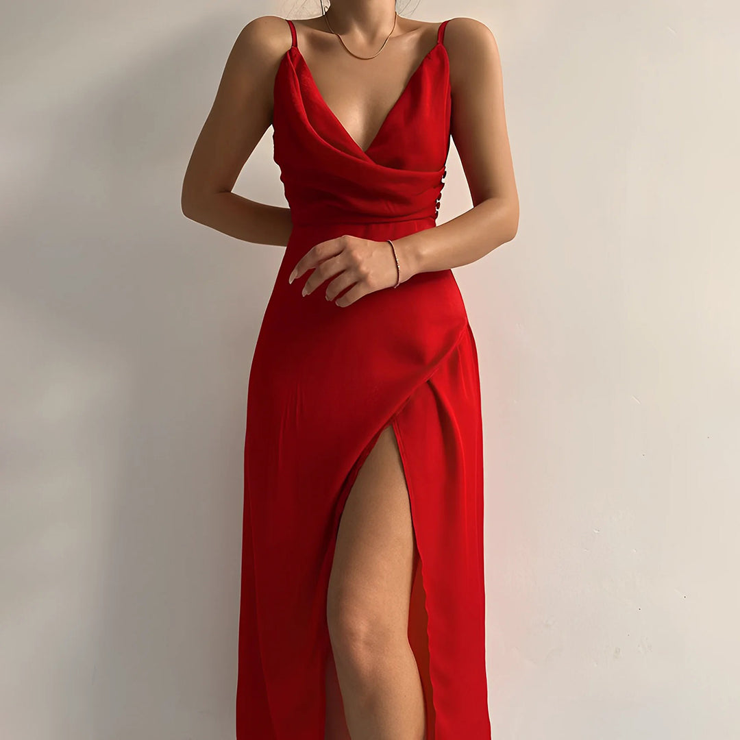 Valeria - Elegante Abito da Sera in Satin
