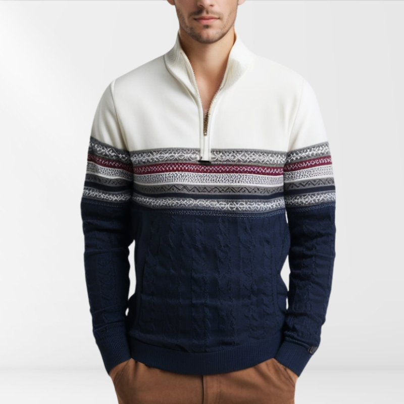 Rudy – Pullover Retro di Alta Qualità per Uomini