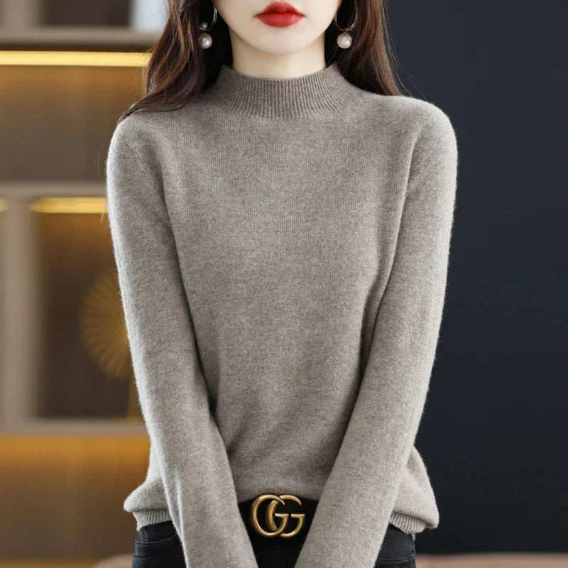 Carlotta – Pullover elegante con motivo a treccia