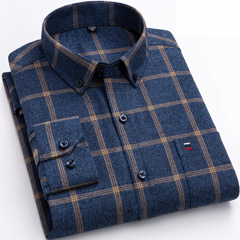 Louis – Camicia di cotone a quadri