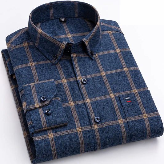 Louis – Camicia di cotone a quadri