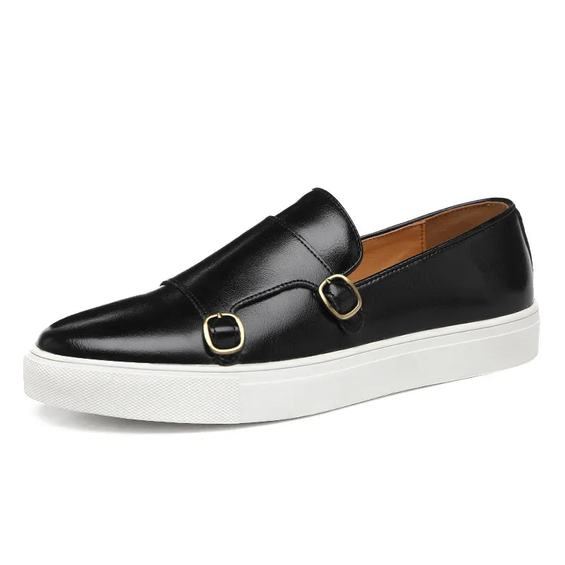Jerald - Mocassini in pelle dallo stile casual per uomo