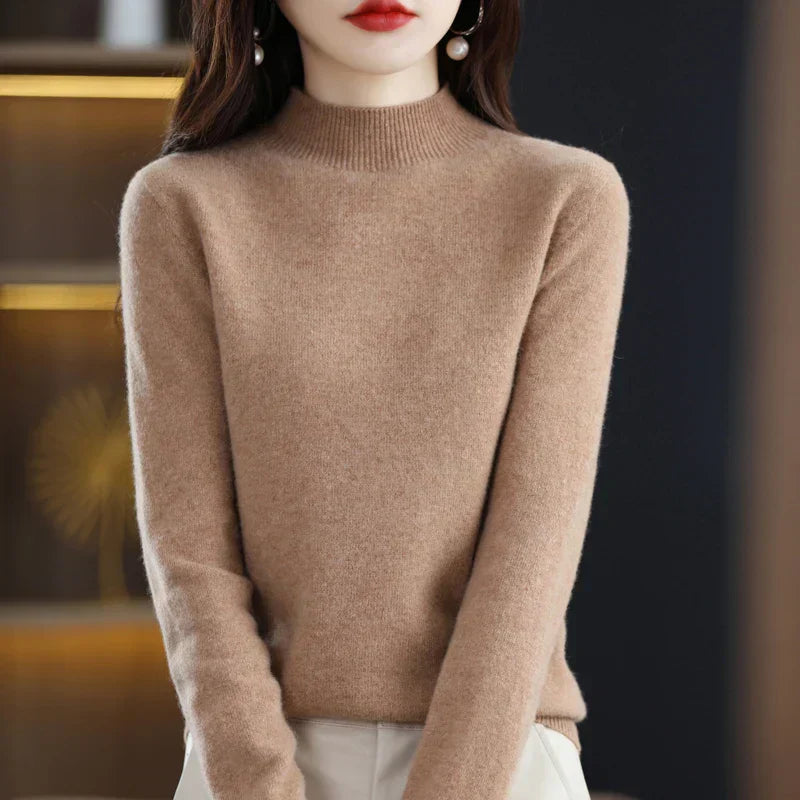 Carlotta – Pullover elegante con motivo a treccia