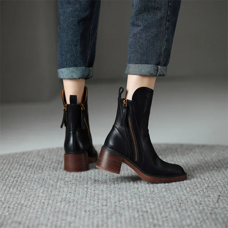 Ludovica – Stivali in Stile Retro