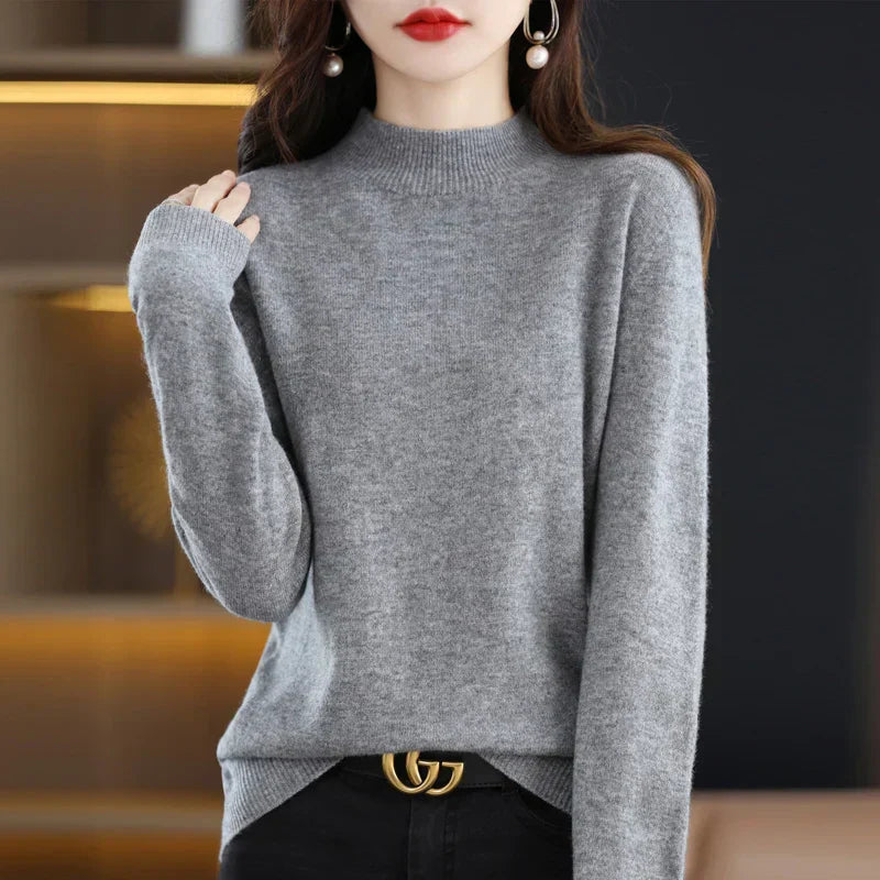 Carlotta – Pullover elegante con motivo a treccia