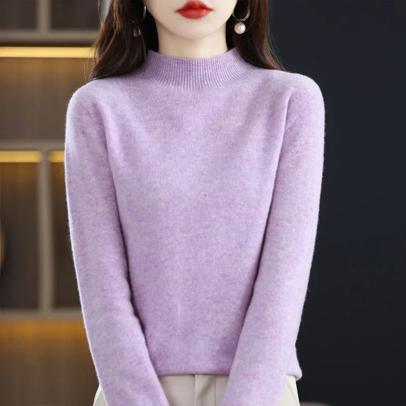 Carlotta – Pullover elegante con motivo a treccia