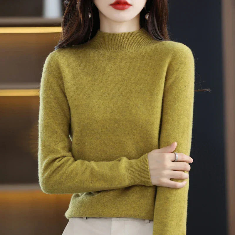 Carlotta – Pullover elegante con motivo a treccia